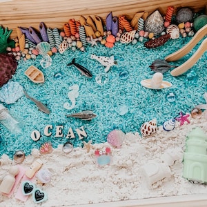 Eiland - Strand - Oceaandieren sensorische bak kit