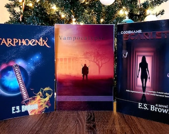 Author E.S.Brown Signed Trio Combo Pack