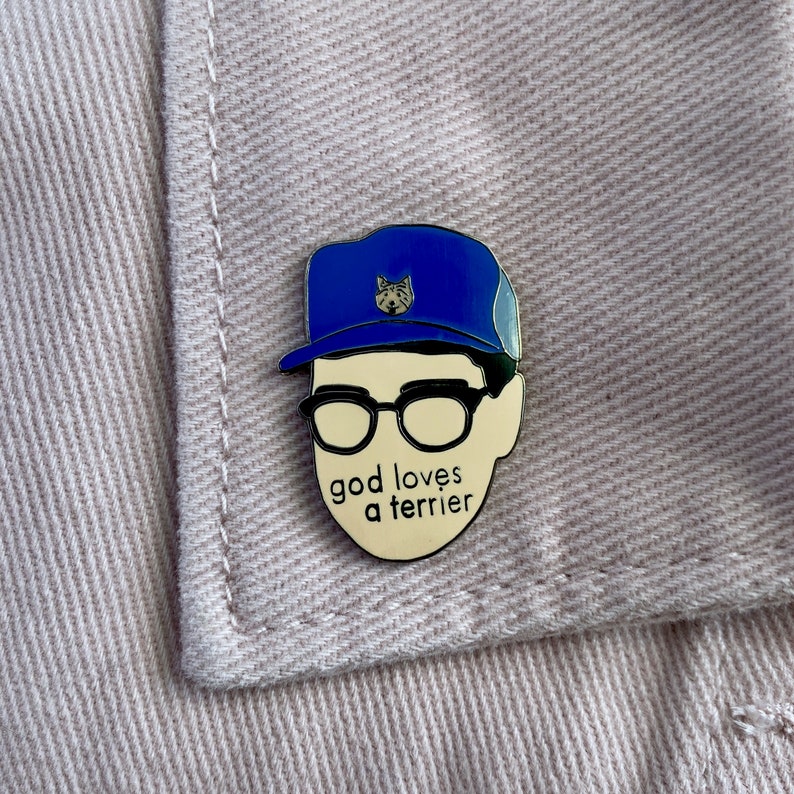 God Loves A Terrier Enamel Pin Best in Show Inspired Etsy