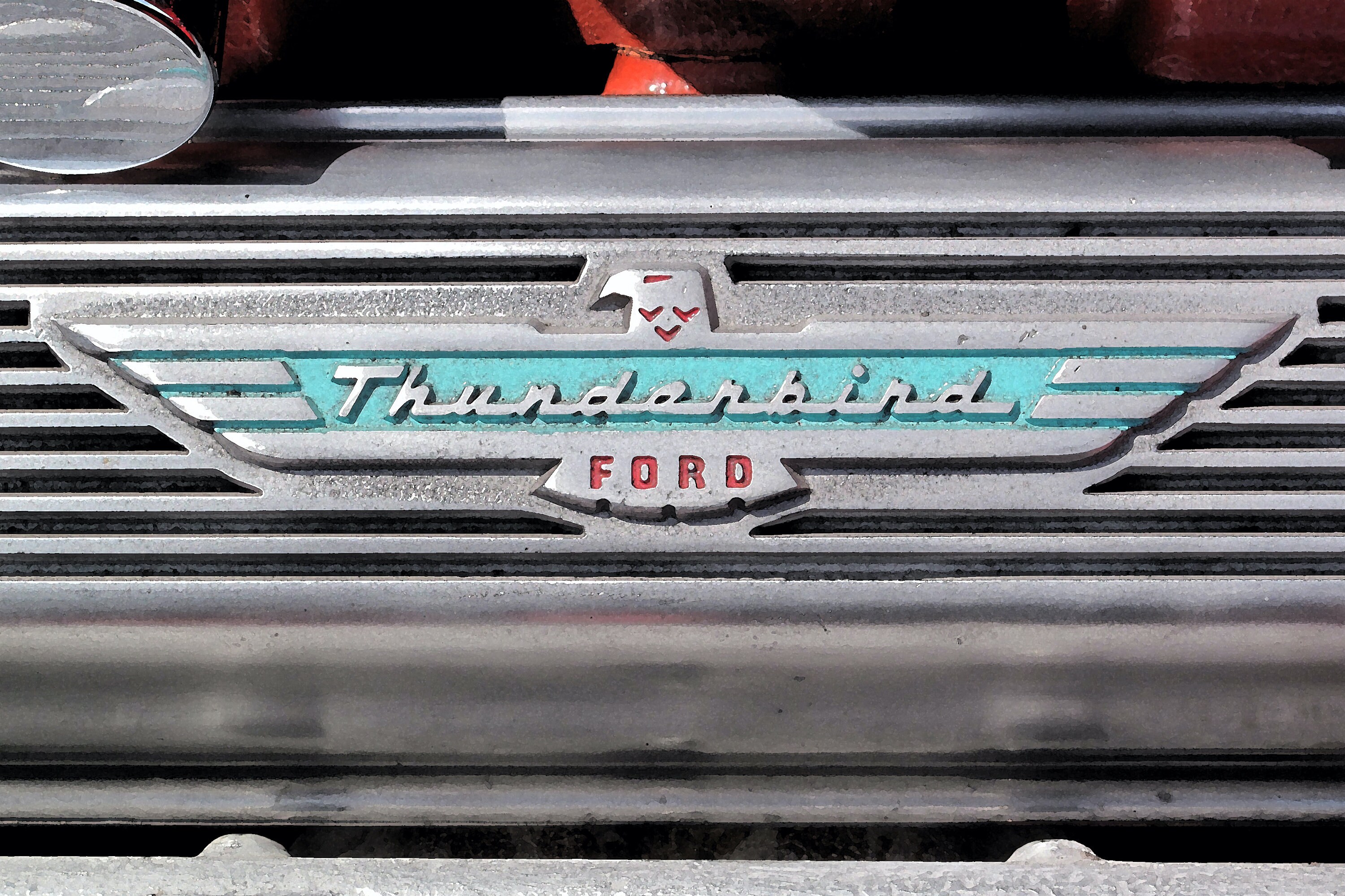 Thunderbird Hood Ornament for sale | Only 4 left at -65%