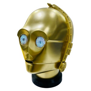 C3PO Head,  starwars classic, with lights and sounds !  UPGRADED VERSION !