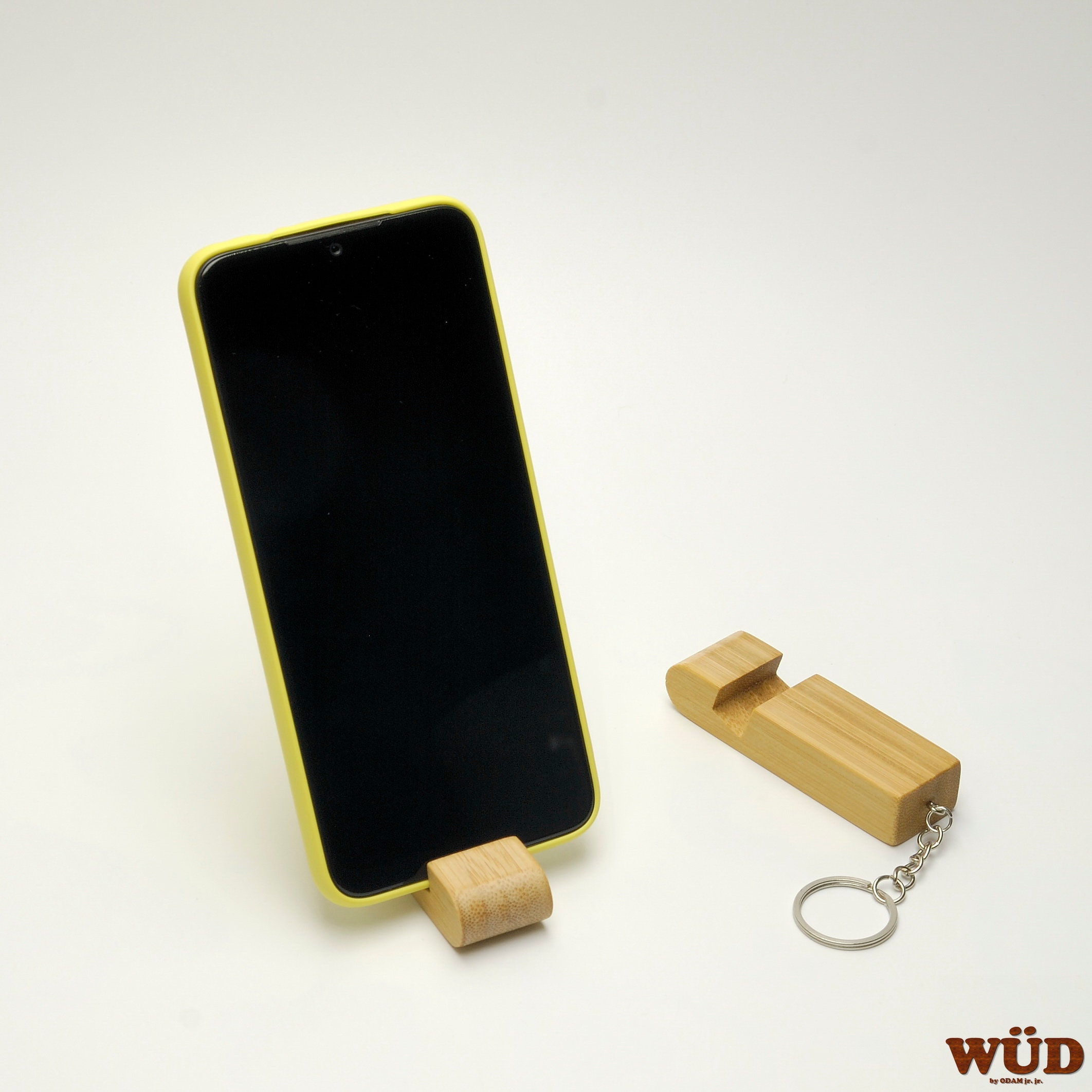 Personalized phone stand and keychain Handmade Keyring Etsy