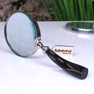 Rada Magnifying Glass and Letter Opener Set
