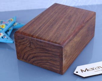 Khalka Plain Wooden Storage Boxes