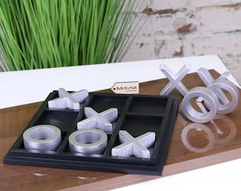 Juego de tres en raya de madera Bhavari