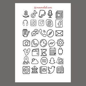 Ios 14 App Icons White And Light Grey Minimalist Line Design Etsy In the snapchat app you can change your outfit by following these steps. ios 14 app icons white and light grey