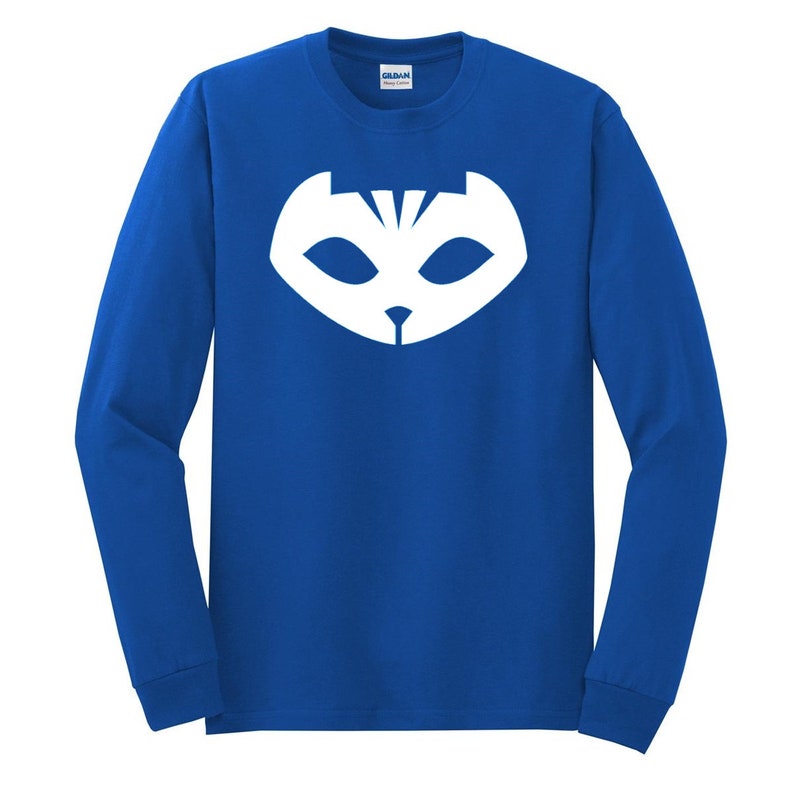PJ Masks Long Sleeve Shirt Catboy Shirt PJ Masks Party Etsy