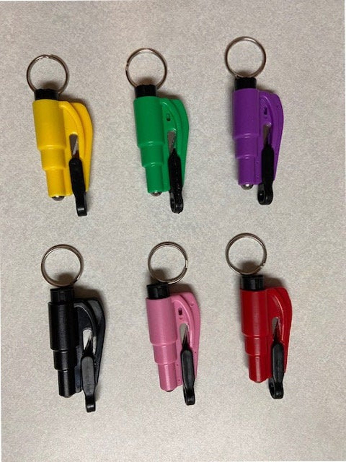 Seat belt cutter 3 in 1 Safety keychain Graduation gift Etsy