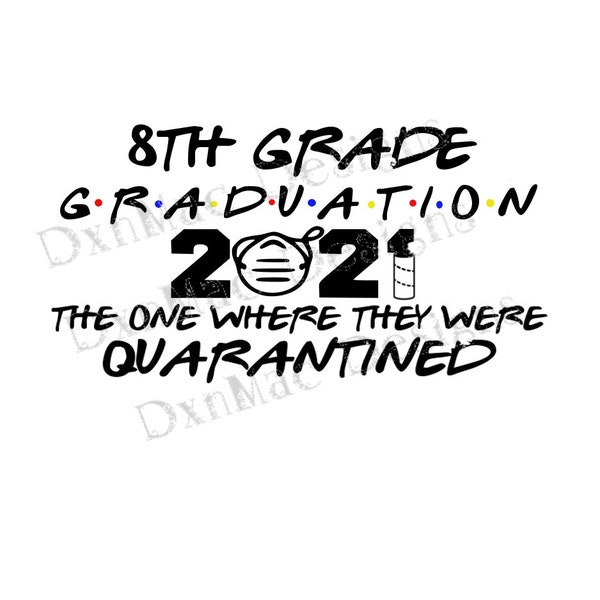 8th Grade Graduation 2021 Etsy