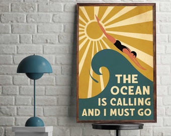 The Ocean Is Calling Etsy
