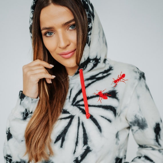TIE DYE HOODIE Cropped Hoodie Comfortable Super Soft Tie Dye