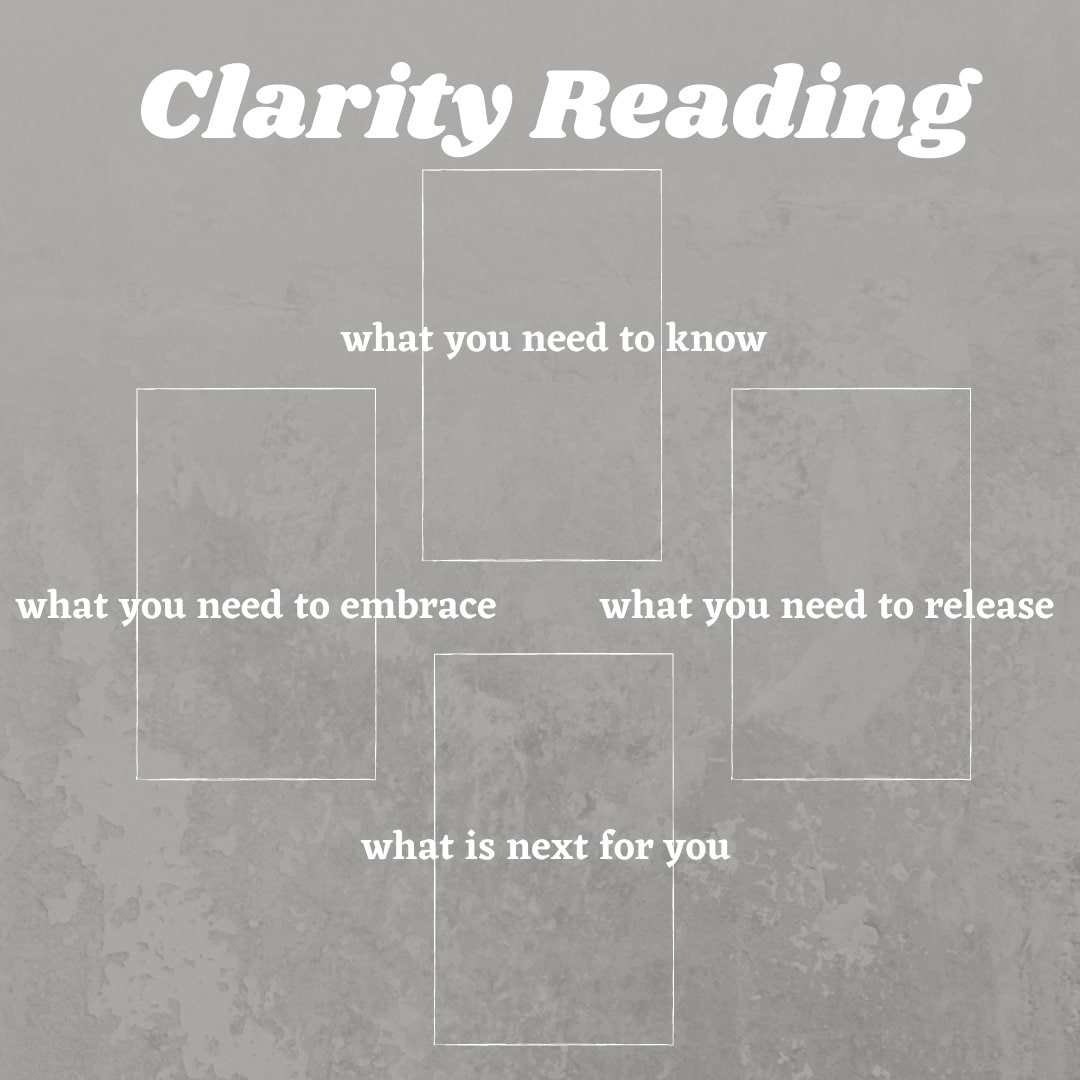Clarity Tarot Spread Etsy