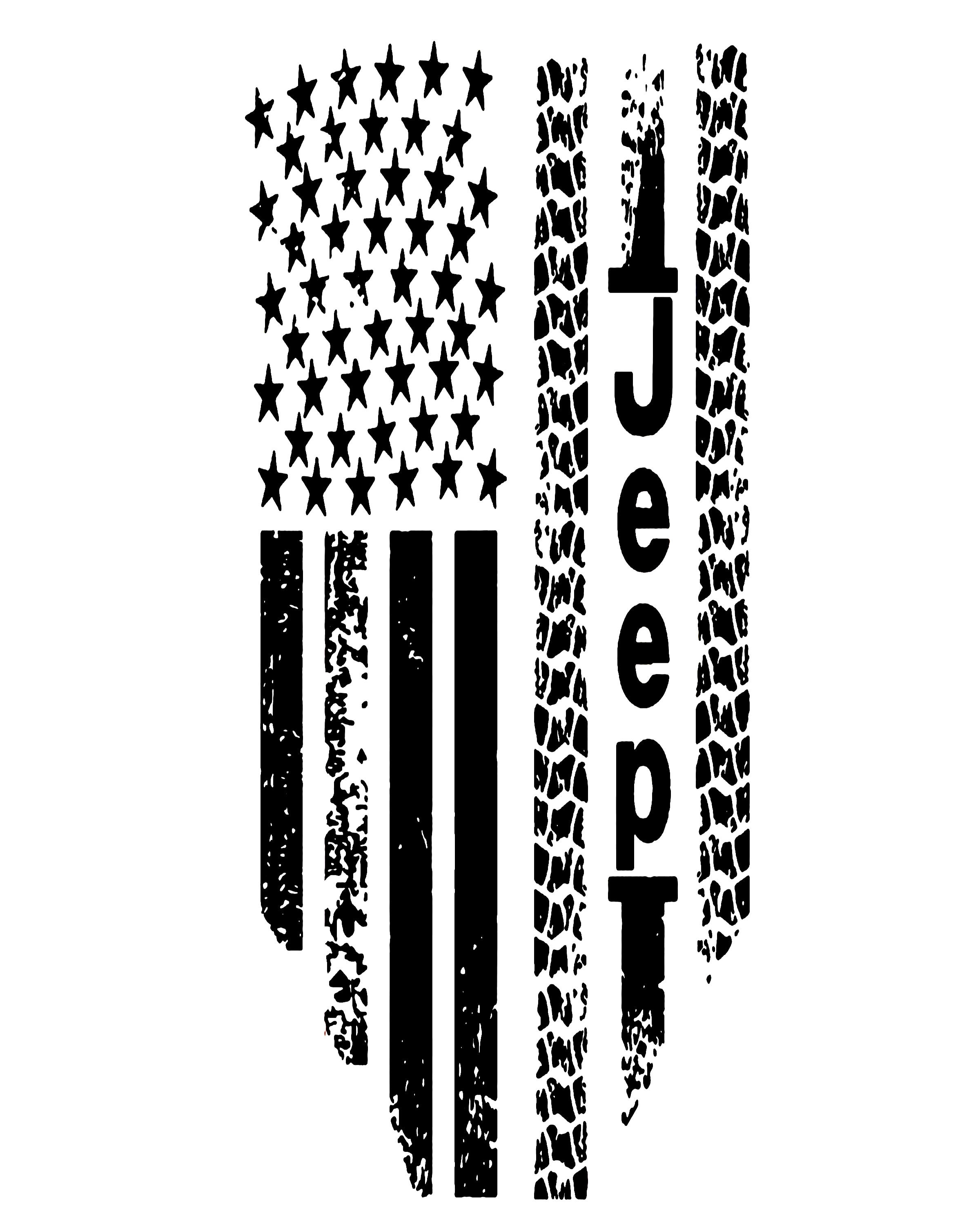 4th of july svg jeep