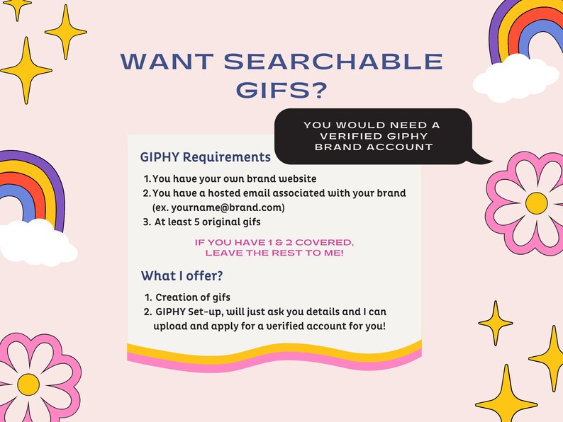 Custom Gifs Stickers for Instagram Stories Custom GIPHY Etsy