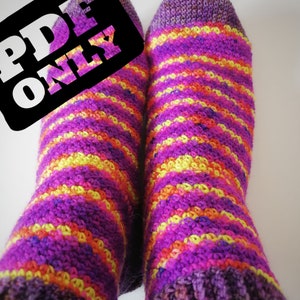 Crochet Socks Pattern - Erebor Socks - Intermediate Crochet Pattern - PDF ONLY