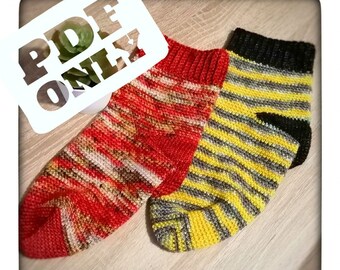 Sunnydale Crochet Socks Pattern – Intermediate Level (PDF ONLY)