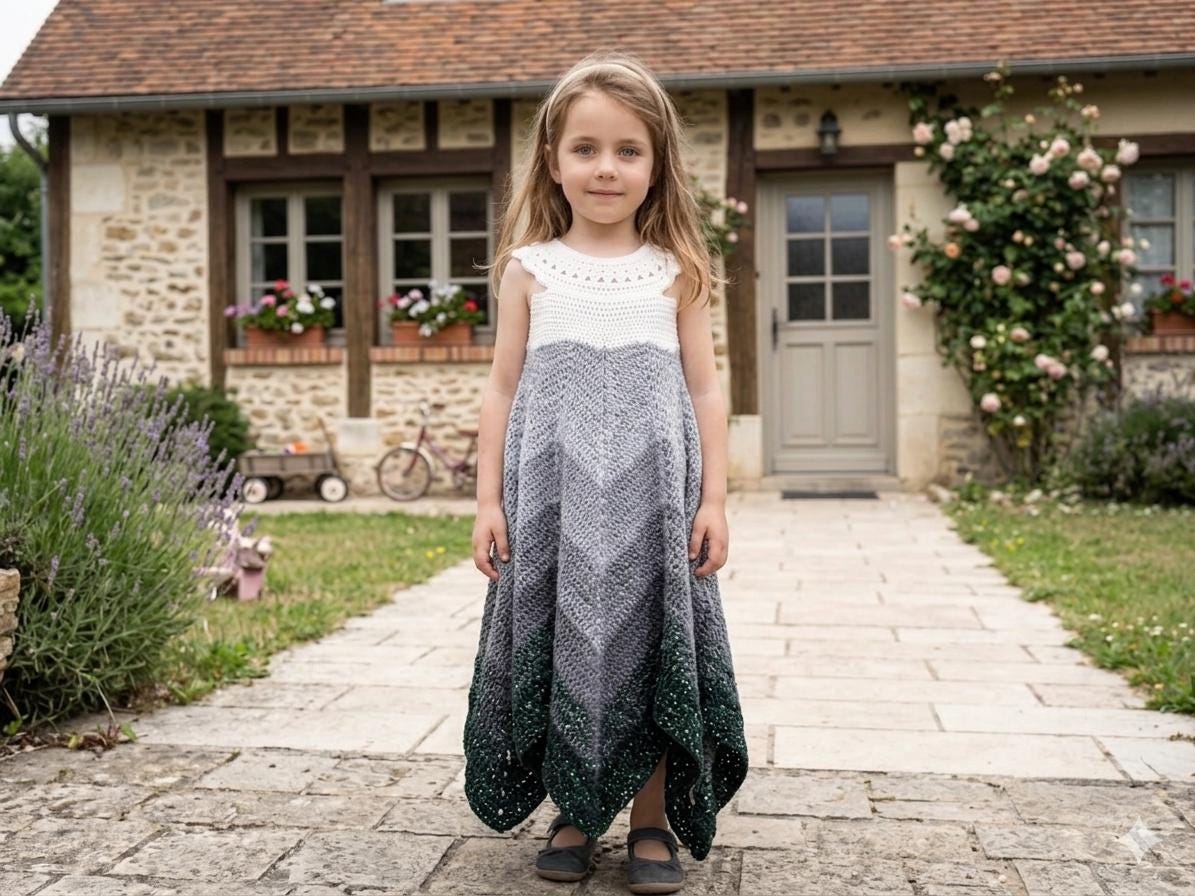 Abigail Fairy Dress Crochet - Etsy