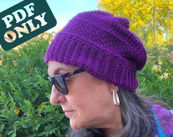 Crochet Beanie Pattern - Kamino Beanie - Advanced Beginner Crochet Pattern - PDF ONLY