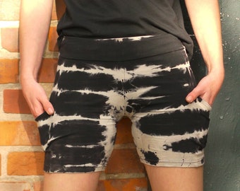 HOBI shorts, cycling shorts, hotpants, cycling pants, batik, tie dye