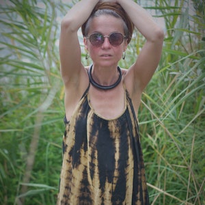 BHODE tijgerjurk, zomerjurk, batik, tie-dye