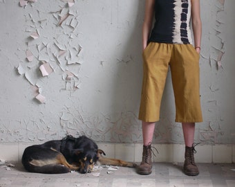 Pants GOMA, 3/4 pants, culottes