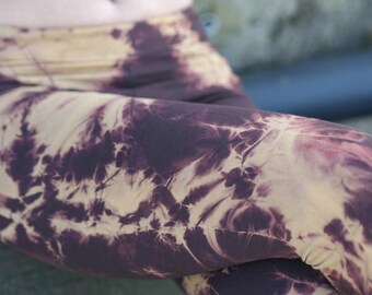 Leggings BALE giraffe, cotton leggings, batik leggings, tie-dye