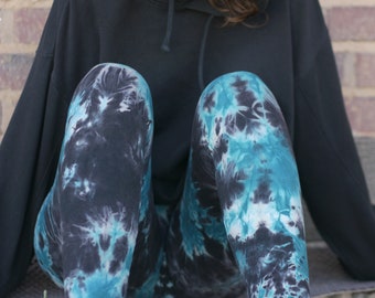 Leggings BALE ice, cotton leggings, batik leggings, tie-dye