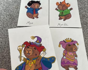 Characters as Capybaras