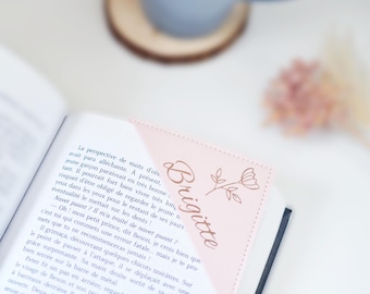 Personalized bookmark | Personalized gift for women, flowers, readers