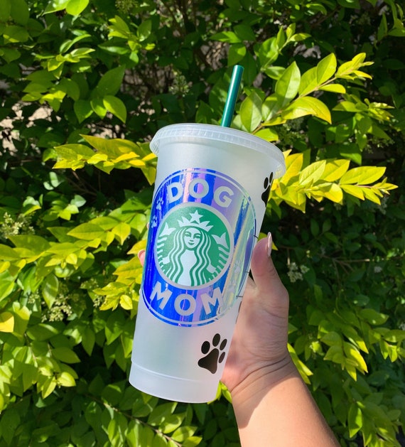 Download Dog Mom Starbucks Cup Etsy PSD Mockup Templates