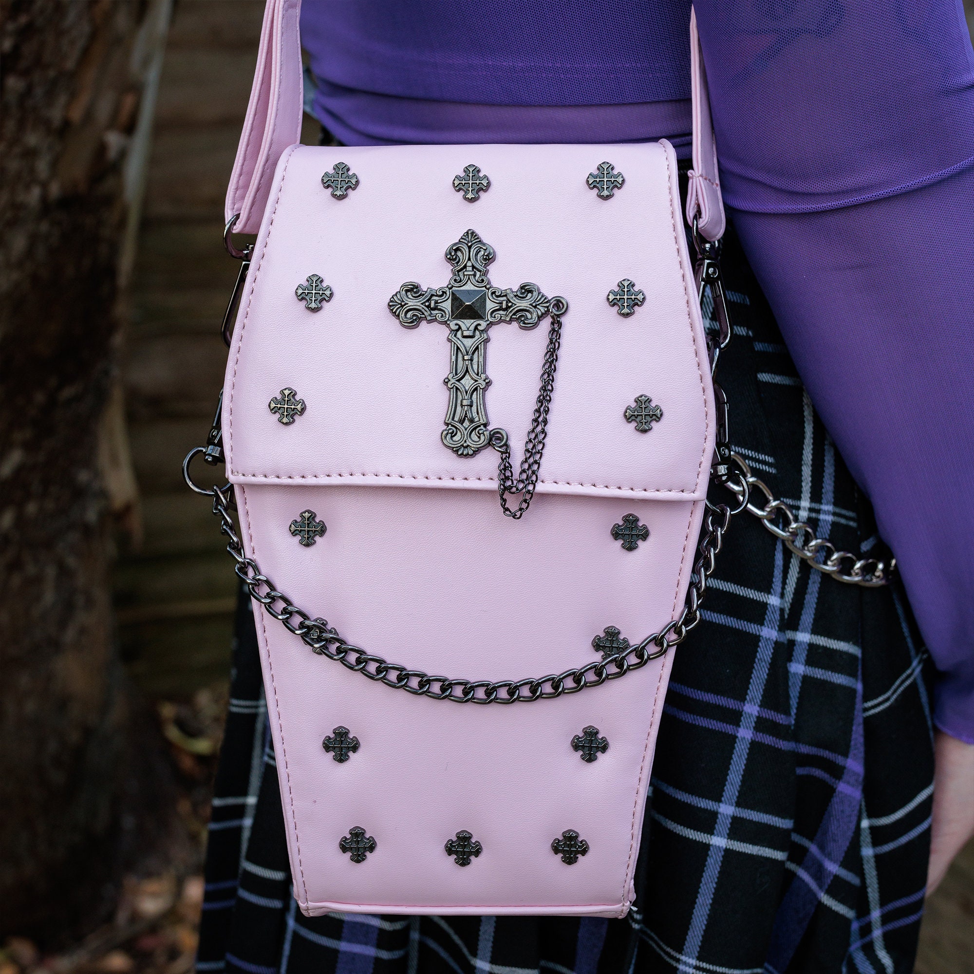 Gothx Ltd. Edition Pastel Goth Bat Bag