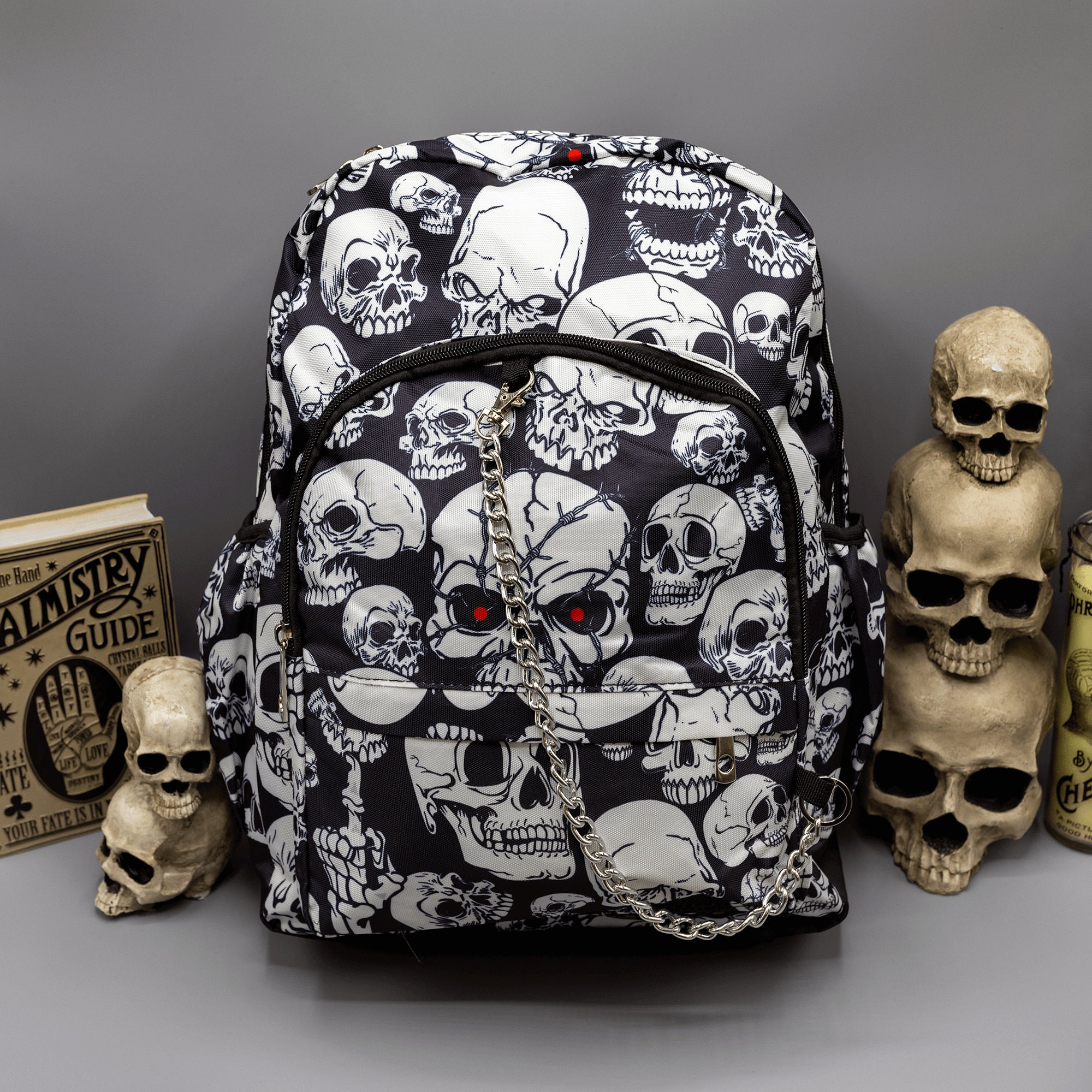 Skull Backpack - Etsy