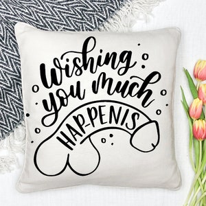 Funda de cojín de regalo para adultos - Funda de cojín con chistes divertidos - Decoración de regalo para adultos para el día de San Valentín - Fundas de cojín con chistes groseros impresos - Ideas para regalos