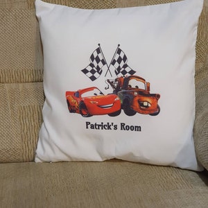 Funda de cojín personalizada / Decoración de cojín para el hogar / Funda para dormitorio y sala de juegos / Funda de cojín con diseño de dibujos animados para niños 40 x 40 cm