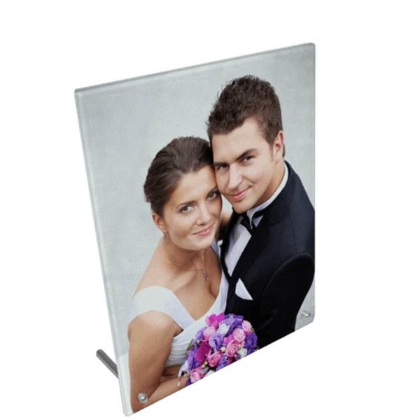 Glass Photo Frame Etsy UK
