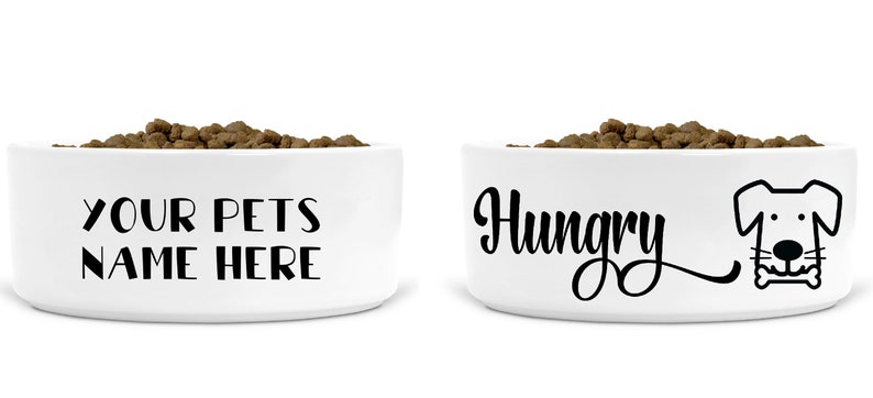 Personalised Spoiled Dog Bowl – Funny Pet Feeding Bowl, Small Ceramic Dog Bowl, Pet Lover Gift bild 4