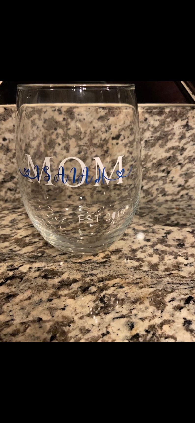 Personalize Stemless Glass