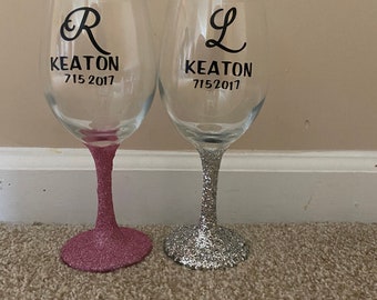 Personalize Wine Glass