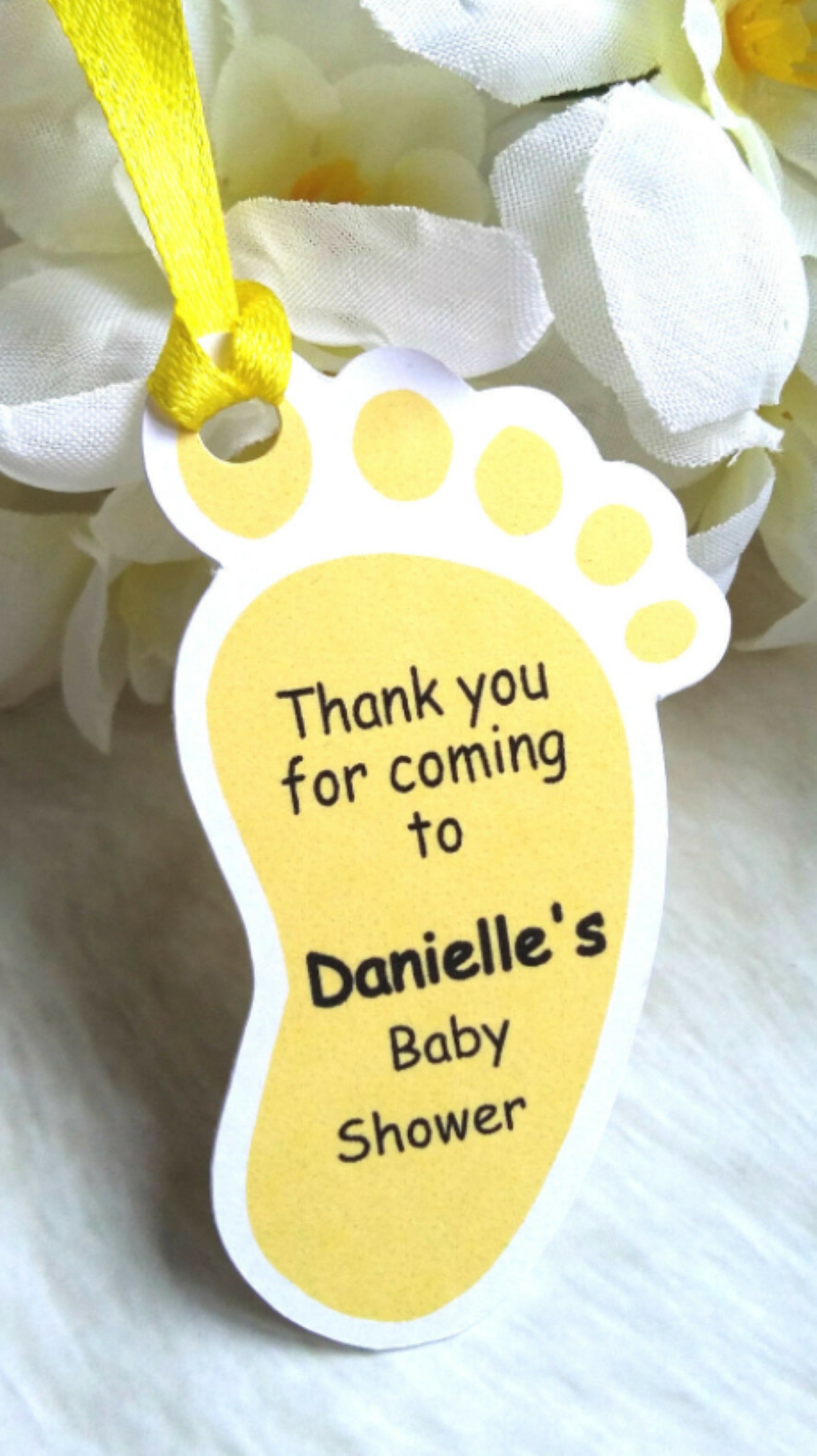 Custom Baby Shower Gift Tags Baby Shower Favour Tags Baby Etsy