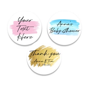 Personalisierte Aufkleber für Babyparty Hochzeit Geburtstag Produktkennzeichnung runde kundenspezifische Aufkleber Ruhestand Lehrer Aufkleber LGBT Etsy