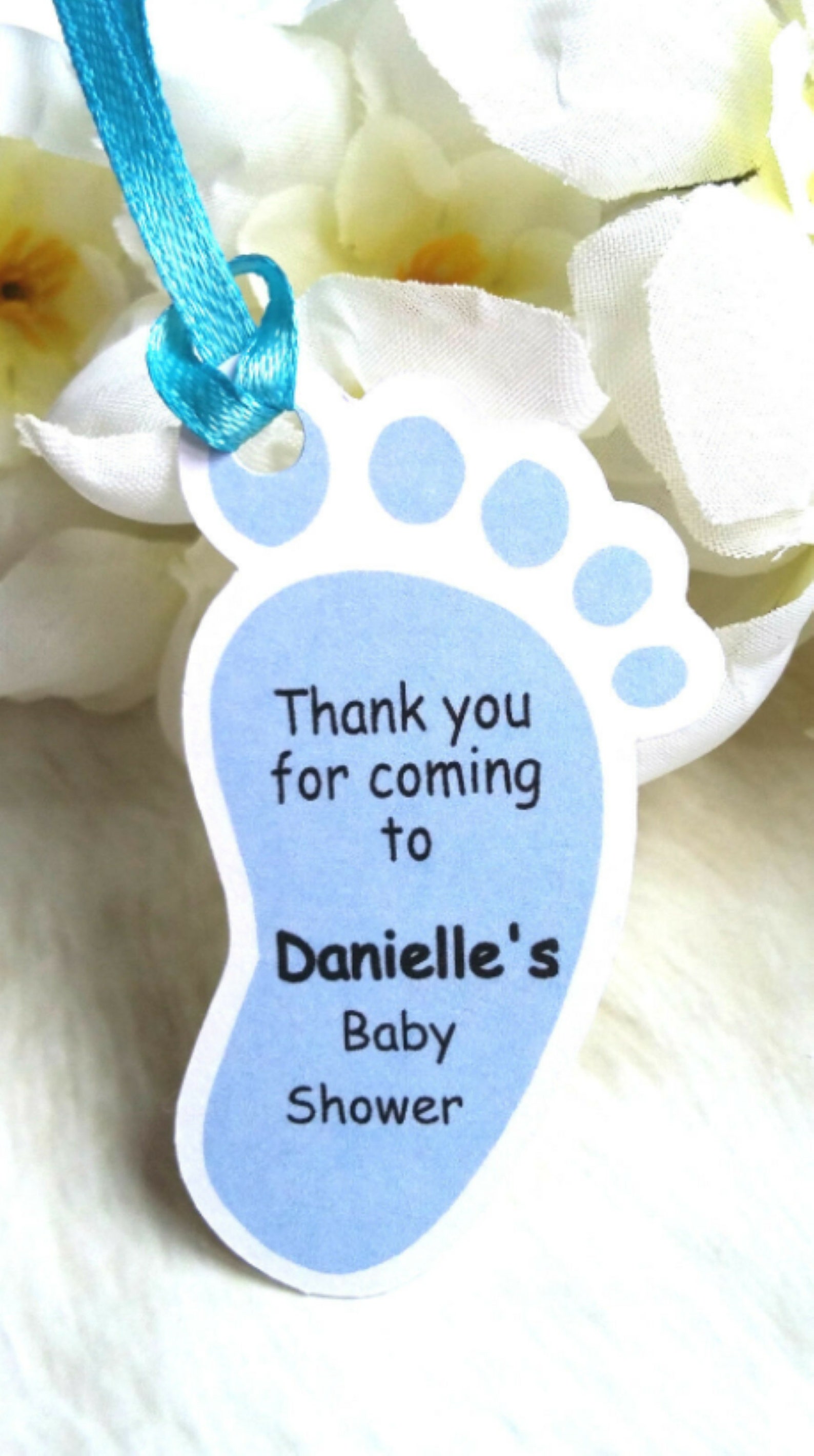 Custom Baby Shower Gift Tags Baby Shower Favour Tags Baby Etsy