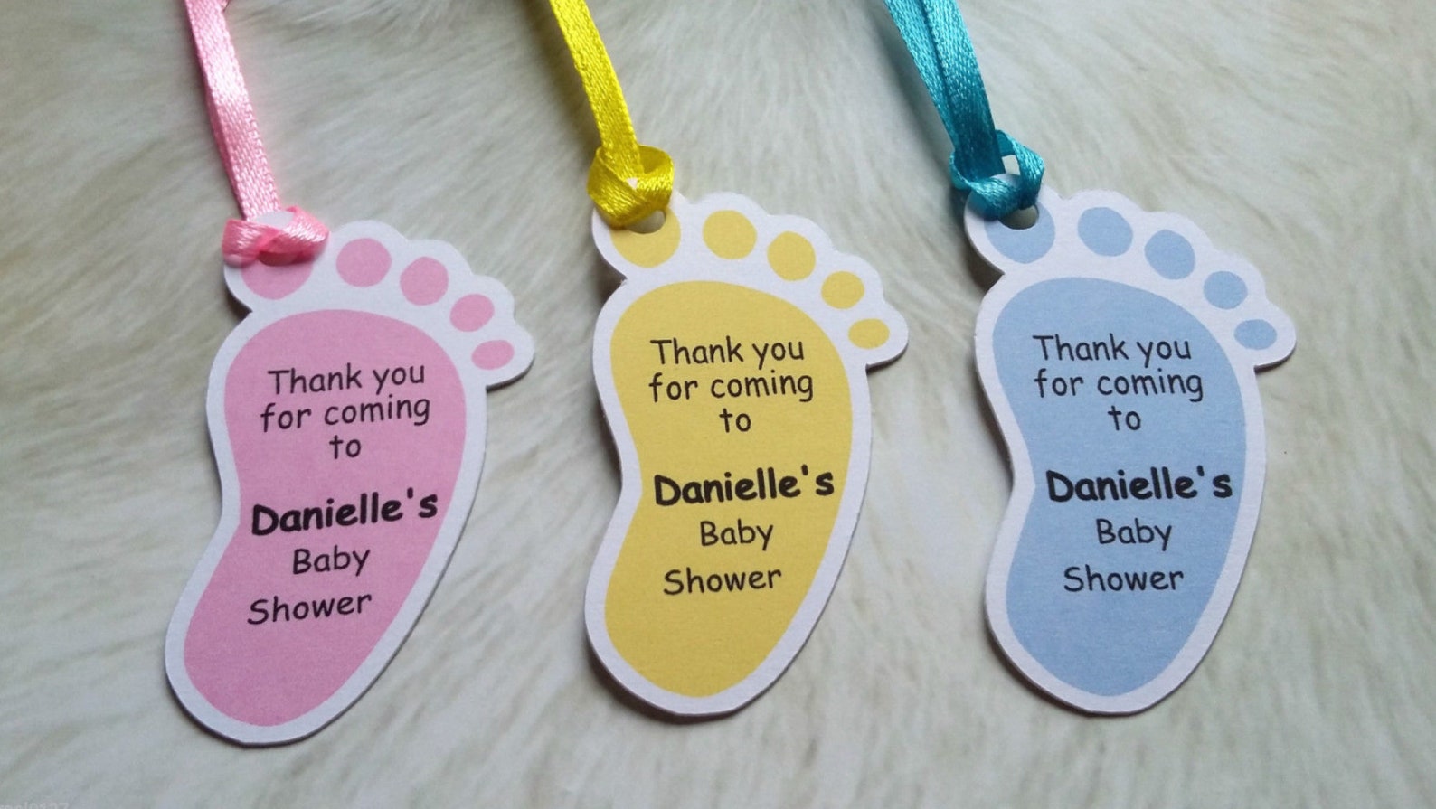 Custom Baby Shower Gift Tags Baby Shower Favour Tags Baby Etsy