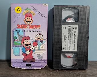 The Super Mario Bro's Super Show: King Mario of Cramalot || Vintage VHS