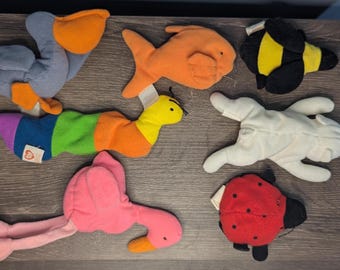 マクドナルド 1999 ハッピーミール おもちゃ 動物 ぬいぐるみ 11 個