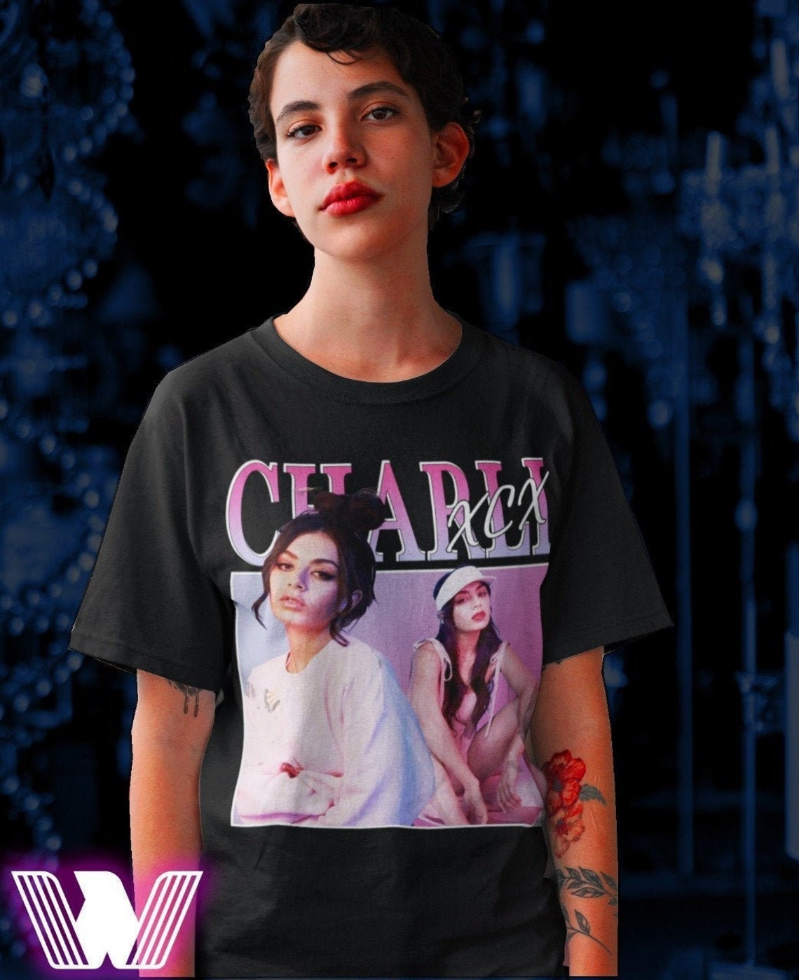Charli Xcx TShirt Charli Xcx Shirt Charli Xcx 90's Etsy