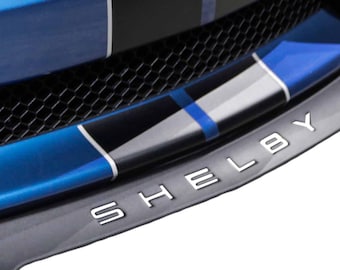 Front Splitter Inserts Vinyl Decal Fits Ford Mustang Shelby GT350 2015 2016 2017 2018 2019
