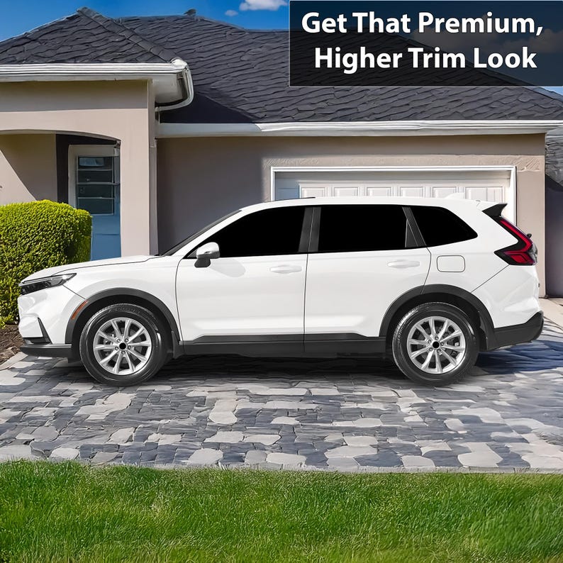 Honda CR-V Chrome Delete Kit: 2023-2026 Front Grille & Window Blackout