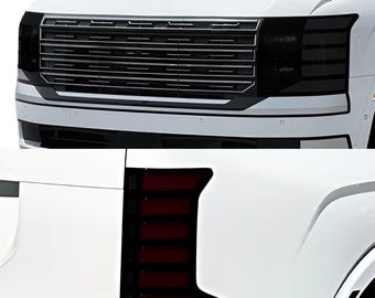 Hyundai Palisade 2026-2027 - Smoked PPF Head & Tail Light Tint Kit - Darksmoke Lightsmoke Clear