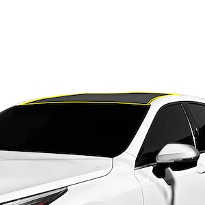 Fits Toyota Mirai 2021+ Pre Cut Roof Premium Paint Protection Film Gloss Black Carbon Fiber PPF Decal Kit 2024 2023 2022 2021