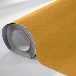 Bogar Tech Designs - ShieldMe Premium Faux Suede Upholstery Automotive Headliner Dashboard Door Panel Trim Car Wrap Alcantara Sheet Yellow